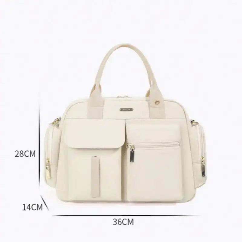 Single-shoulder / Hand-held baby Carrier Bag, Mother and baby Supplies Bag, Milk Bottle Insulation Bag, Diaper Storage Bag