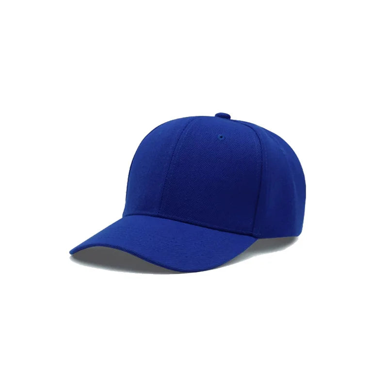 Customized Printed Logo DIY Baseball Cap Unisex Adjustable Men Women Sport Trucker Hat Solid Color Personalized Caps