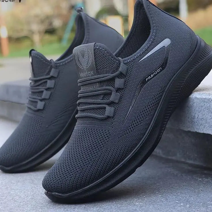 Sports Men's Shoes Breathable Casual Summer New Soft Soled Breathable Mesh Sneaker Non-slip Men's Summer Cheap Shoes Clearance