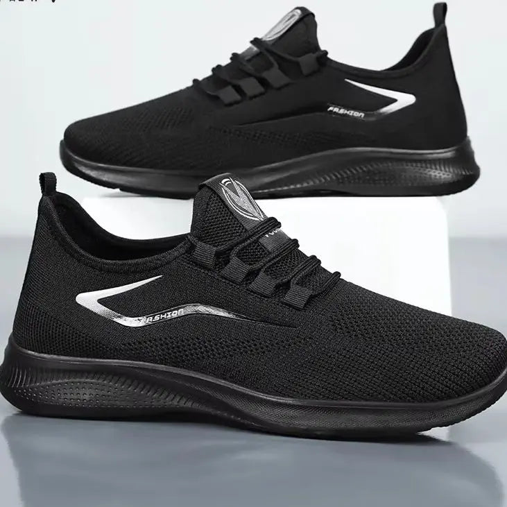 Sports Men's Shoes Breathable Casual Summer New Soft Soled Breathable Mesh Sneaker Non-slip Men's Summer Cheap Shoes Clearance
