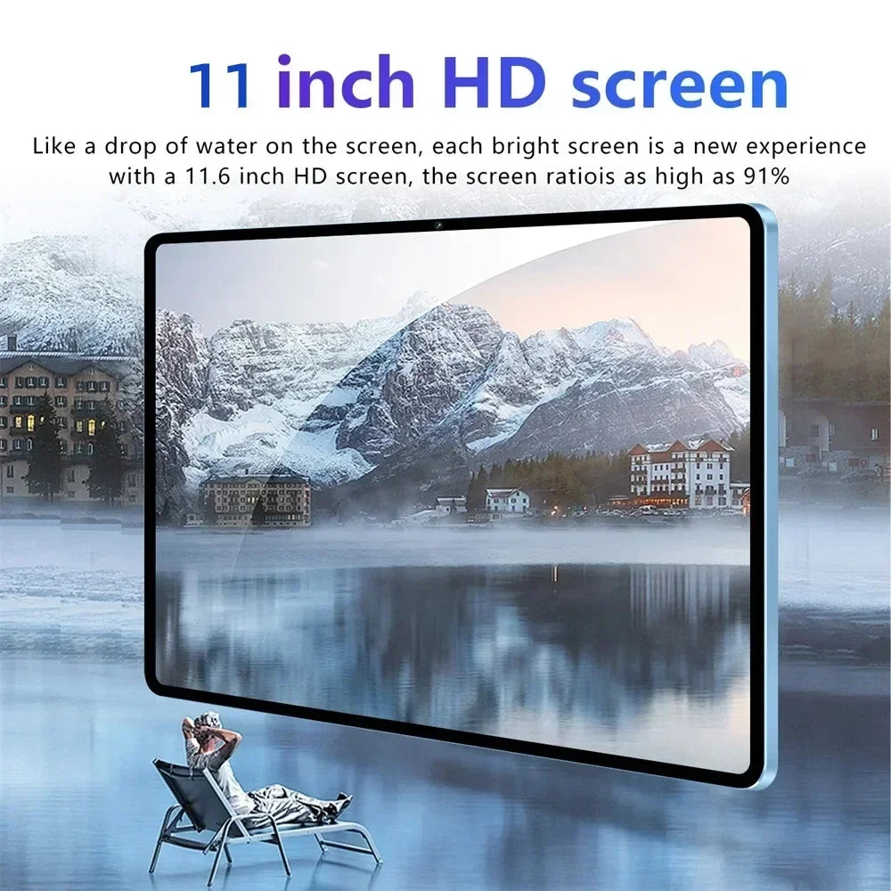 2025 Latest Global First Tablet mi Pad Android 15 Snapdragon 8Gen3 11 inch Soft Light Screen Pad 16 Pro WiFi GPS WPS 5G Table PC