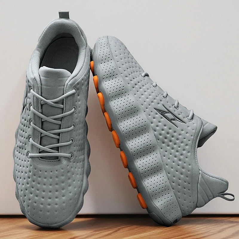Women's Sports Breathable Lightweight Training Shoes with Foot Sensing Massage Technology Men's Comfortable Casual Sneakers
