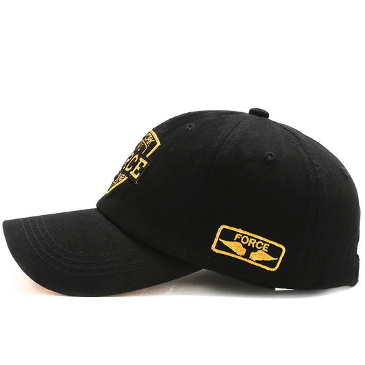 Men's Baseball Cap Versatile Trendy Baseball Cap for Outdoor Sports European and American Fashion Lettered Baseball Caps