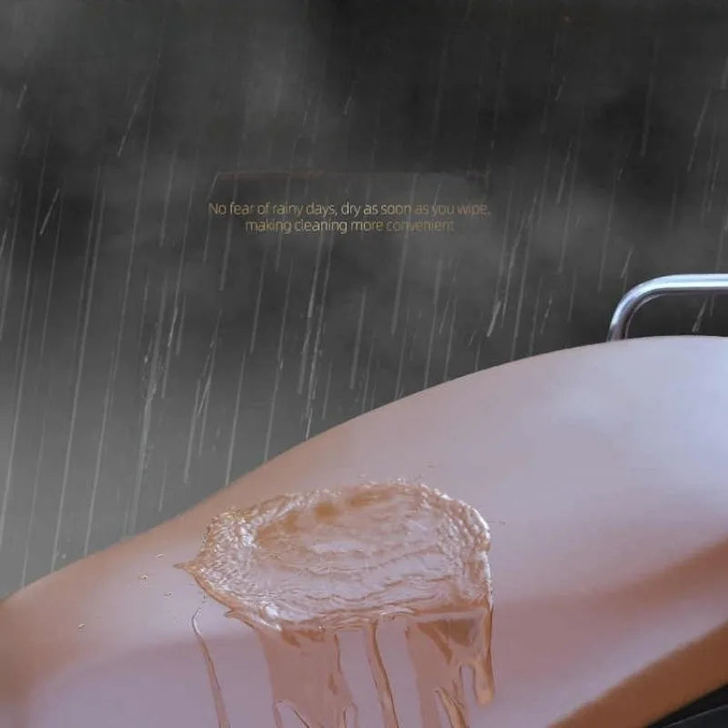 Motorcycle Waterproof and Sun-proof Seat Cover Suitable for All Seasons Wear-resistant and Comfortable Brown Leather Cover