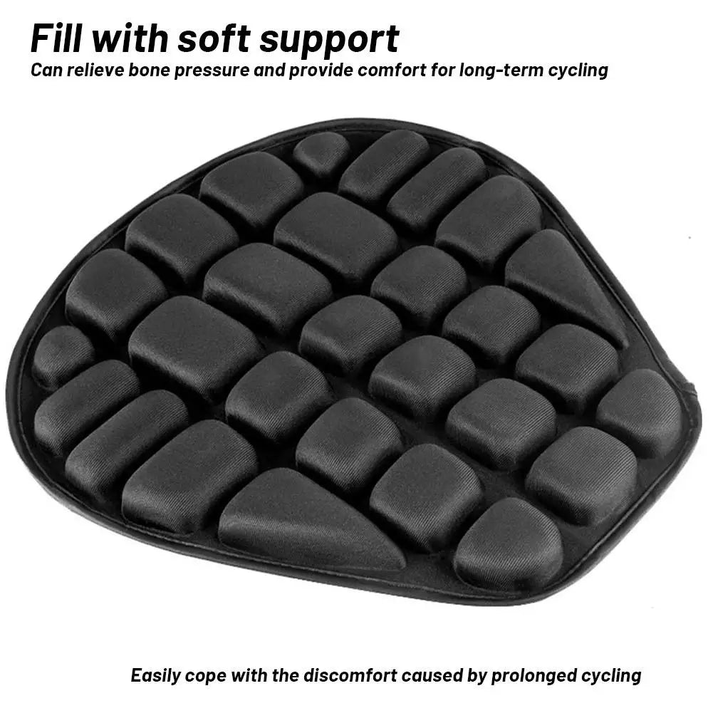 Motorcycle 3D Seat Cushion Soft Comfortable Breathable Motorcycles Seat Cover Cushion EVA Foam Seat Covers Mats Motorcycles Seat