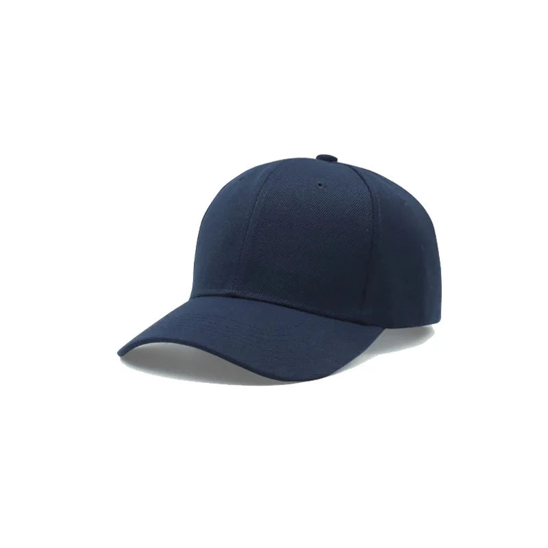 Customized Printed Logo DIY Baseball Cap Unisex Adjustable Men Women Sport Trucker Hat Solid Color Personalized Caps